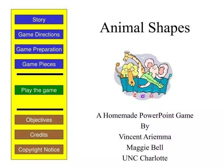 animal shapes