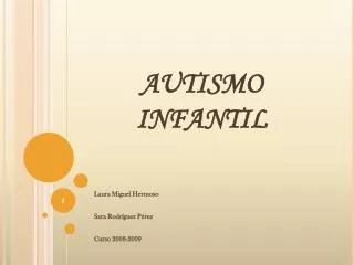 autismo infantil
