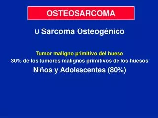 osteosarcoma