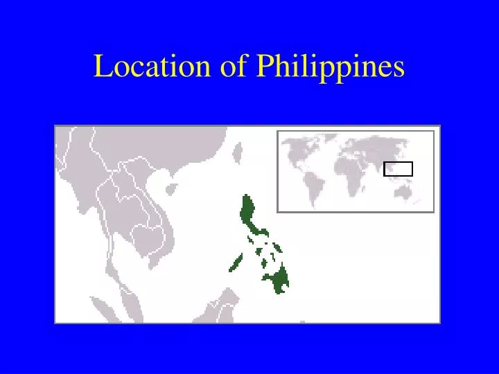 location of philippines
