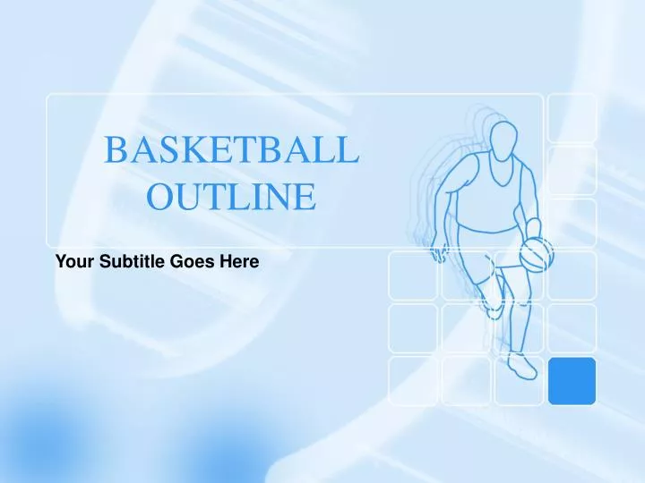 basketball outline