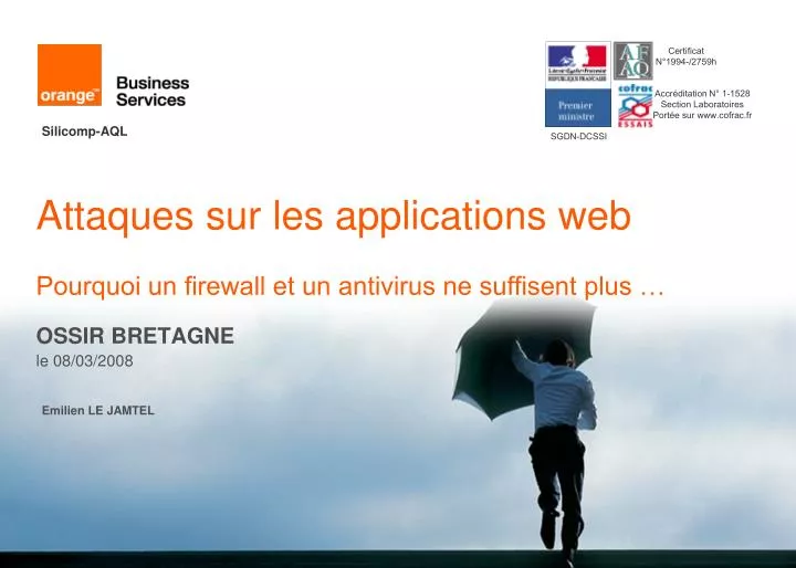 attaques sur les applications web pourquoi un firewall et un antivirus ne suffisent plus