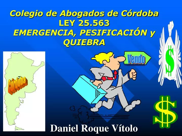 colegio de abogados de c rdoba ley 25 563 emergencia pesificaci n y quiebra