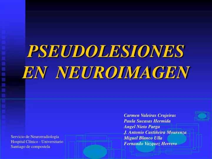 pseudolesiones en neuroimagen