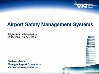 Airport Safety Management Systems
