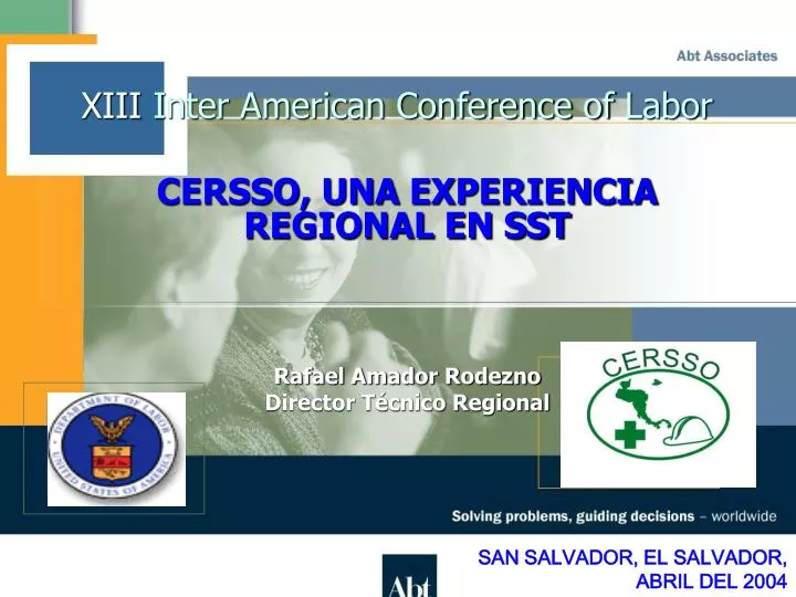 xiii inter american conference of labor