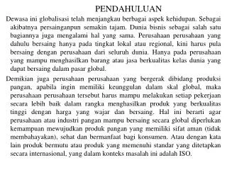 pendahuluan