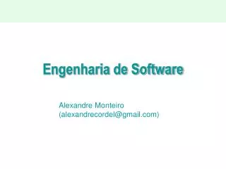 alexandre monteiro alexandrecordel@gmail com