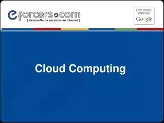 Cloud Computing 