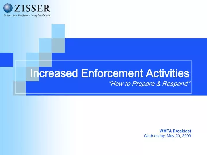 increased enforcement activities how to prepare respond