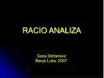RACIO ANALIZ A - slide 1