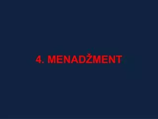 4 menad ment