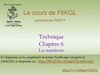 technique chapitre 6 les transistors
