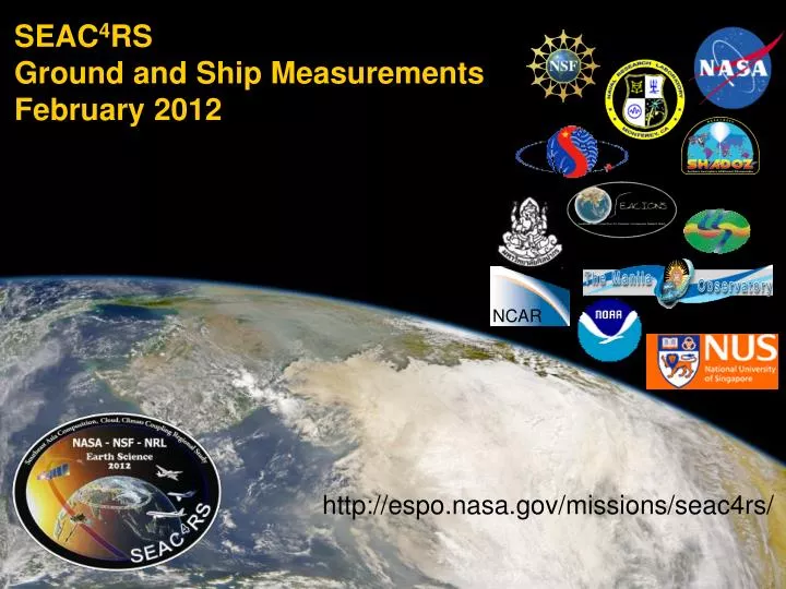 seac 4 rs ground and ship measurements february 2012