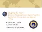 Mathematical Development: Assessment and Cultural Influences on Performance - slide 1