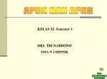 KELAS XI Semester 1 - slide 1