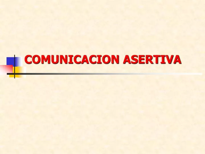 comunicacion asertiva