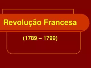 revolu o francesa