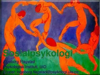 sosialpsykologi