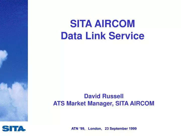 sita aircom data link service