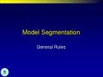 Model Segmentation - slide 1
