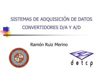 sistemas de adquisici n de datos convertidores d a y a d