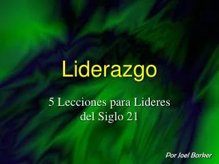 liderazgo