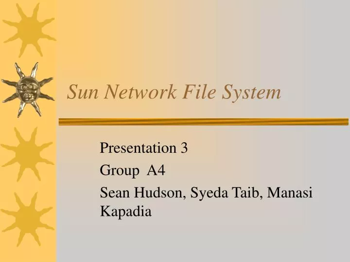 sun network file system