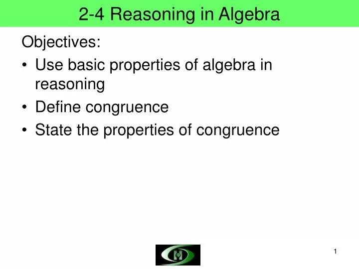 2 4 reasoning in algebra