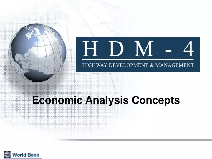 economic analysis concepts