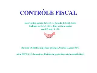 contr le fiscal