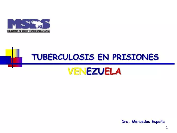 tuberculosis en prisiones