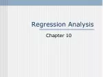 Regression Analysis - slide 1
