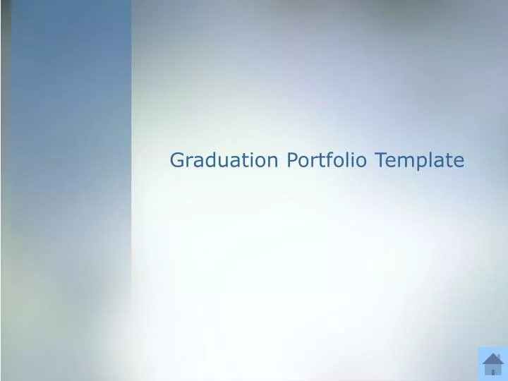 graduation portfolio template