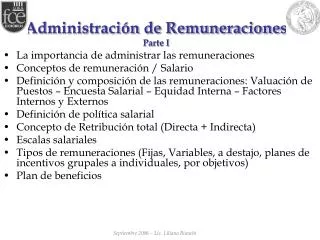 administraci n de remuneraciones parte i