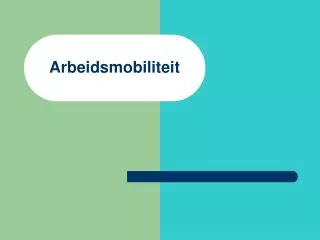 Arbeidsmobiliteit