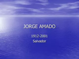 jorge amado