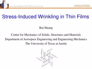 Stress-Induced Wrinkling in Thin Films