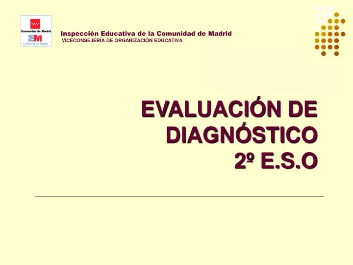 inspecci n educativa de la comunidad de madrid viceconsejer a de organizaci n educativa