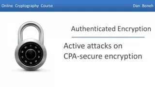 Active attacks on CPA-secure encryption