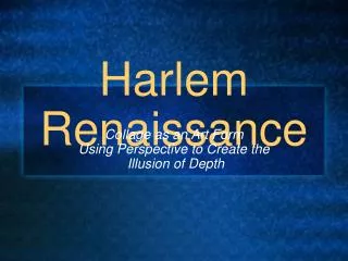 Harlem Renaissance