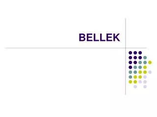 bellek