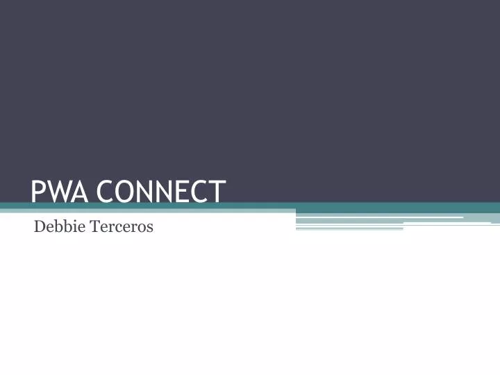 pwa connect