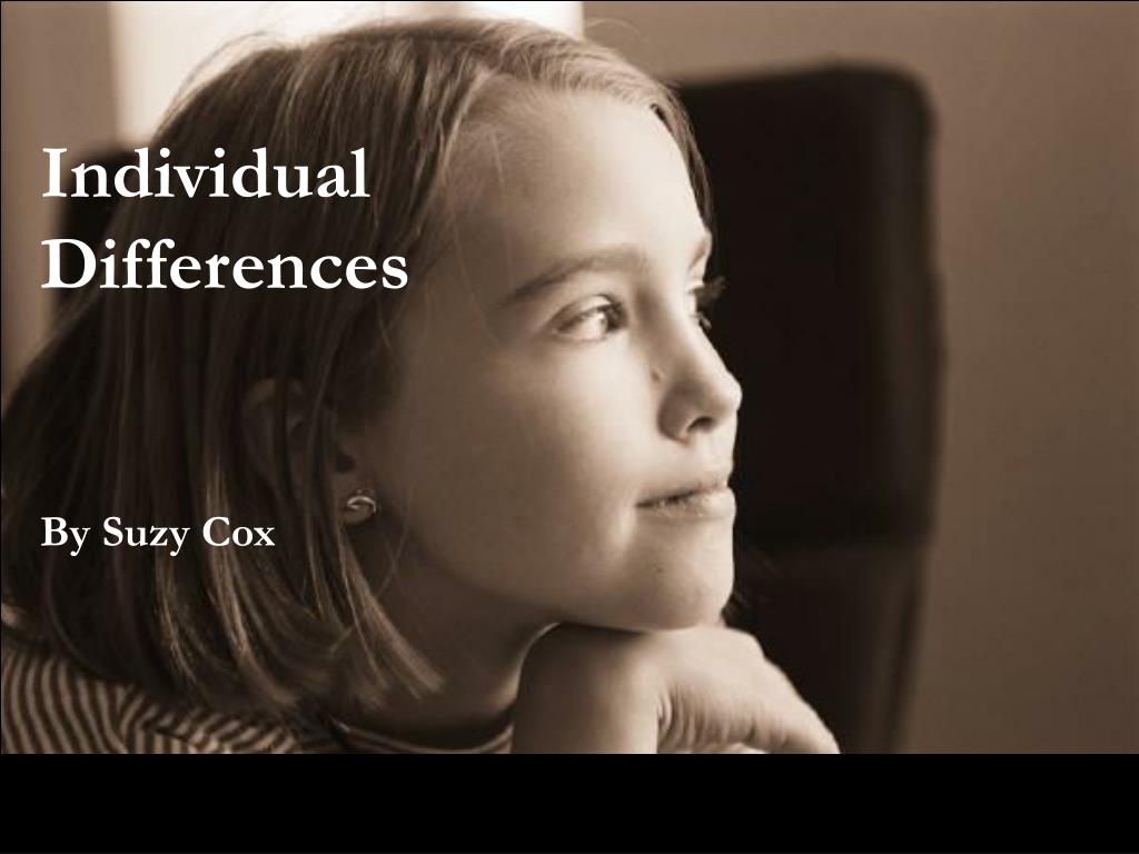 Individual Differencs PPT - Individual Differences PowerPoint Presentation, free download ...