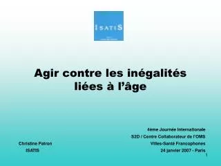 agir contre les in galit s li es l ge