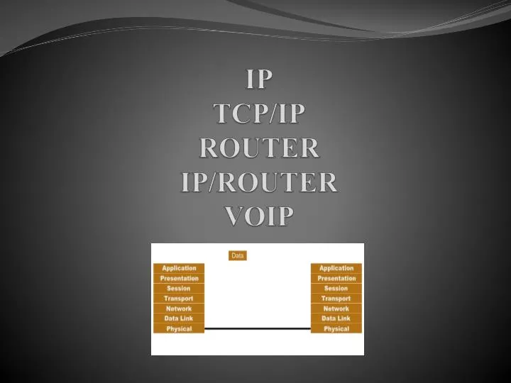 ip tcp ip router ip router voip