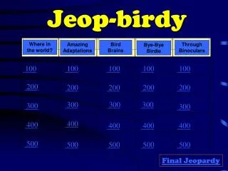 Jeop-birdy