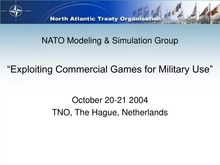 exploiting commercial games for military use
