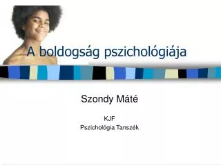 a boldogs g pszichol gi ja