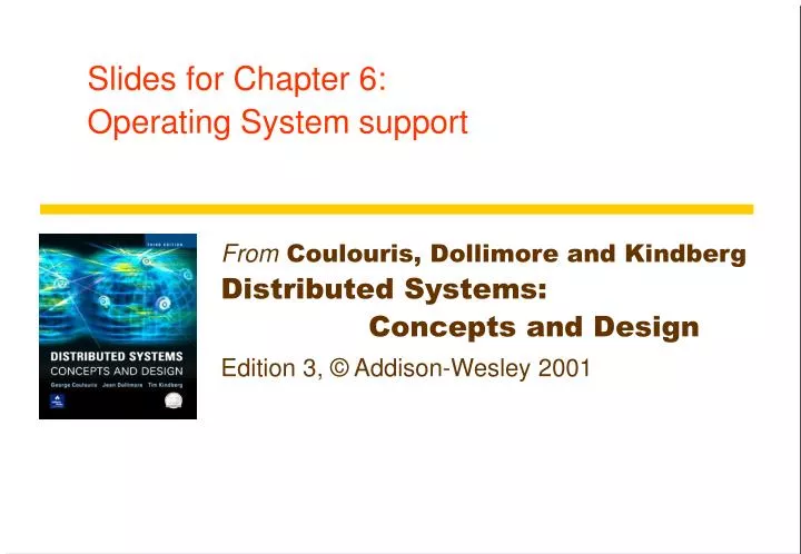 slides for chapter 6 operating system support